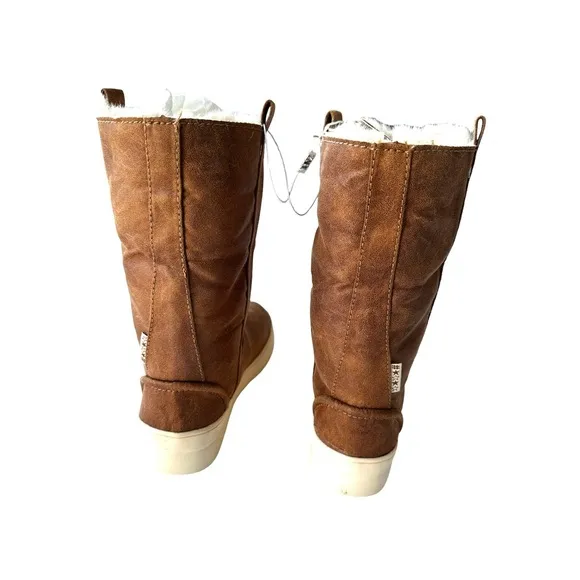 🆕 Zara NWT Ankle Boots with Faux Fur Cuffs Size 3.5 US