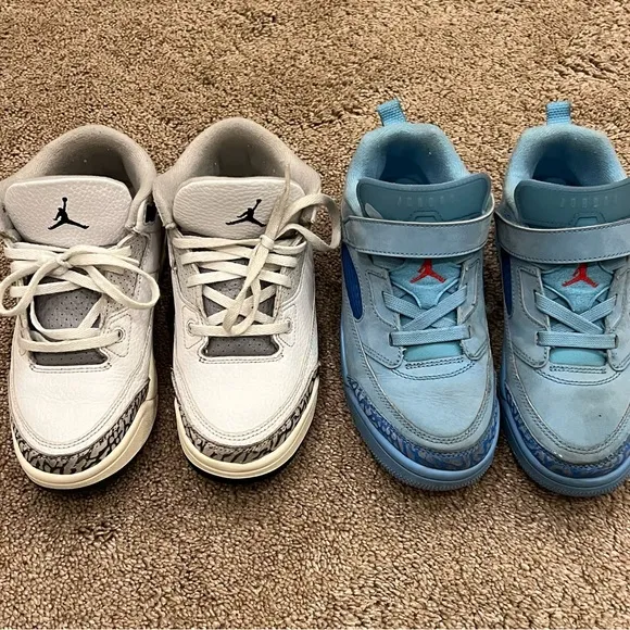 2 Bundled Boys JORDAN Sneakers