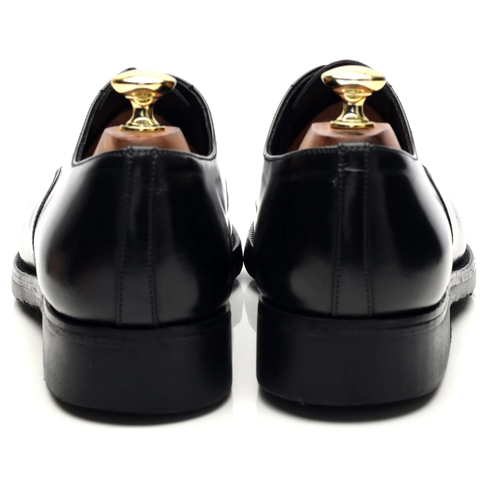 300 Black Leather Oxford 7 E UK 7.5