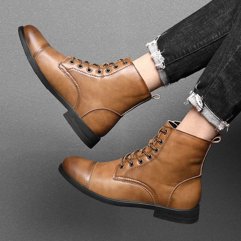 Adam | Classic Genuine Leather Boots for Men