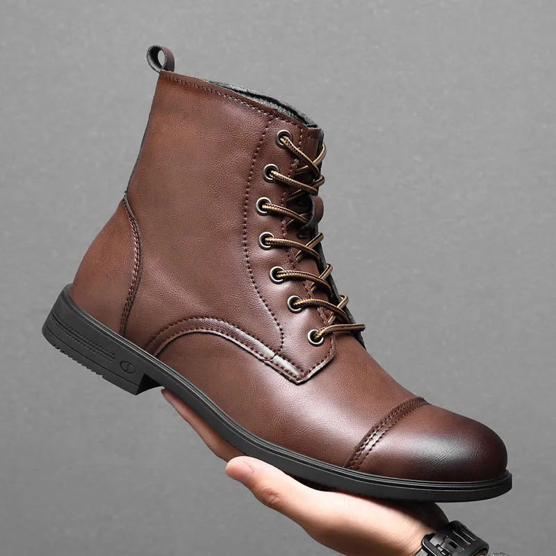 Adam | Classic Genuine Leather Boots for Men