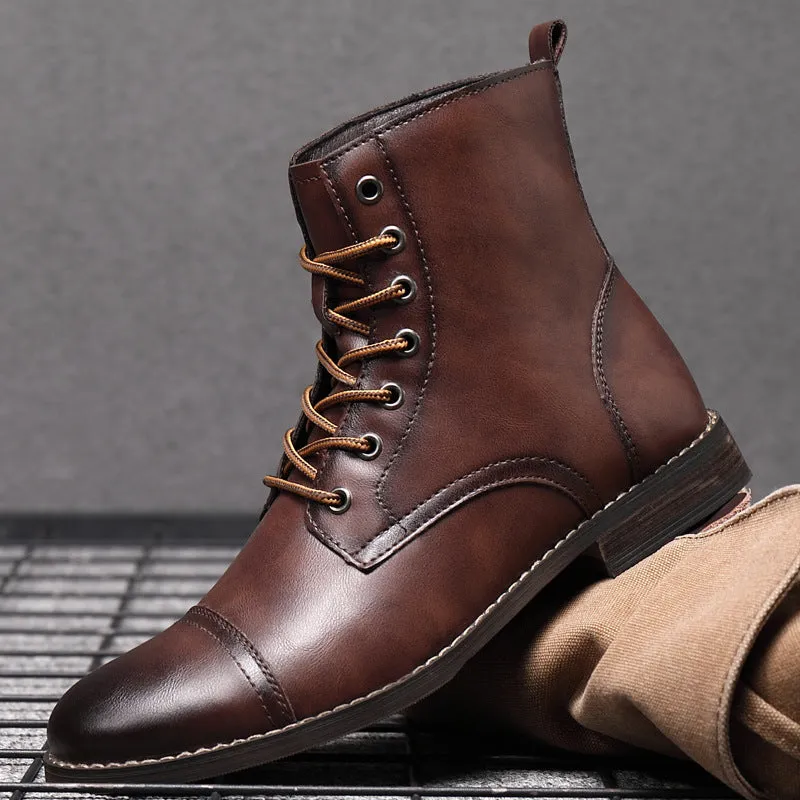 Adam | Classic Genuine Leather Boots for Men
