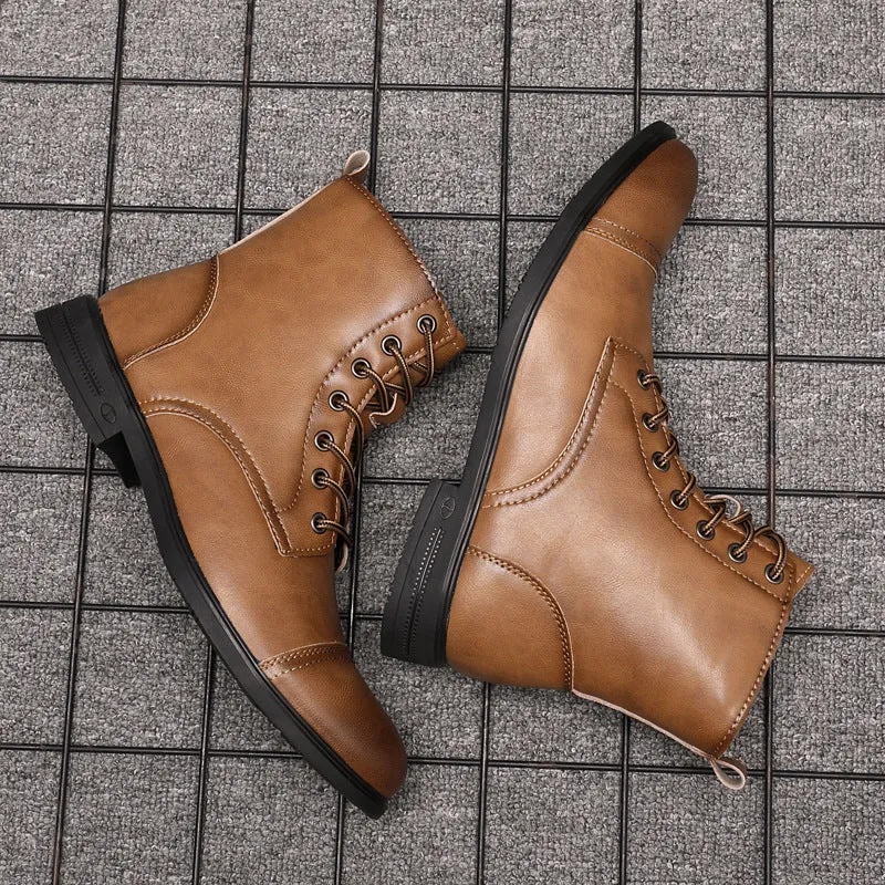 Adam | Classic Genuine Leather Boots for Men