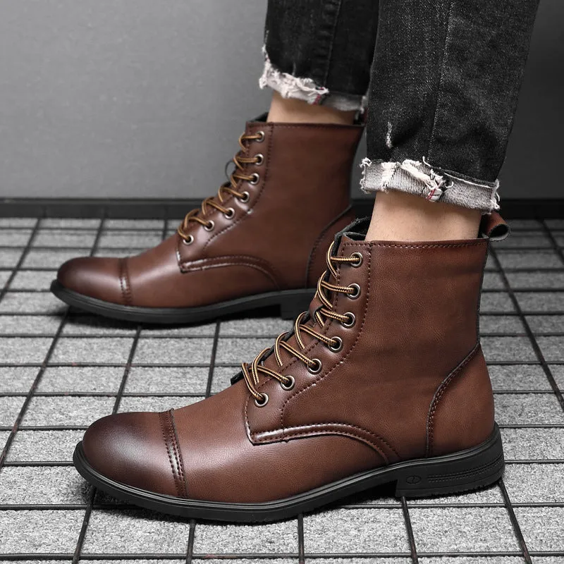Adam | Classic Genuine Leather Boots for Men
