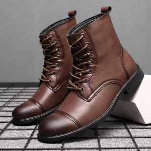 Adam | Classic Genuine Leather Boots for Men