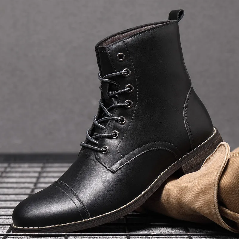 Adam | Classic Genuine Leather Boots for Men
