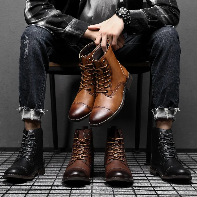Adam | Classic Genuine Leather Boots for Men