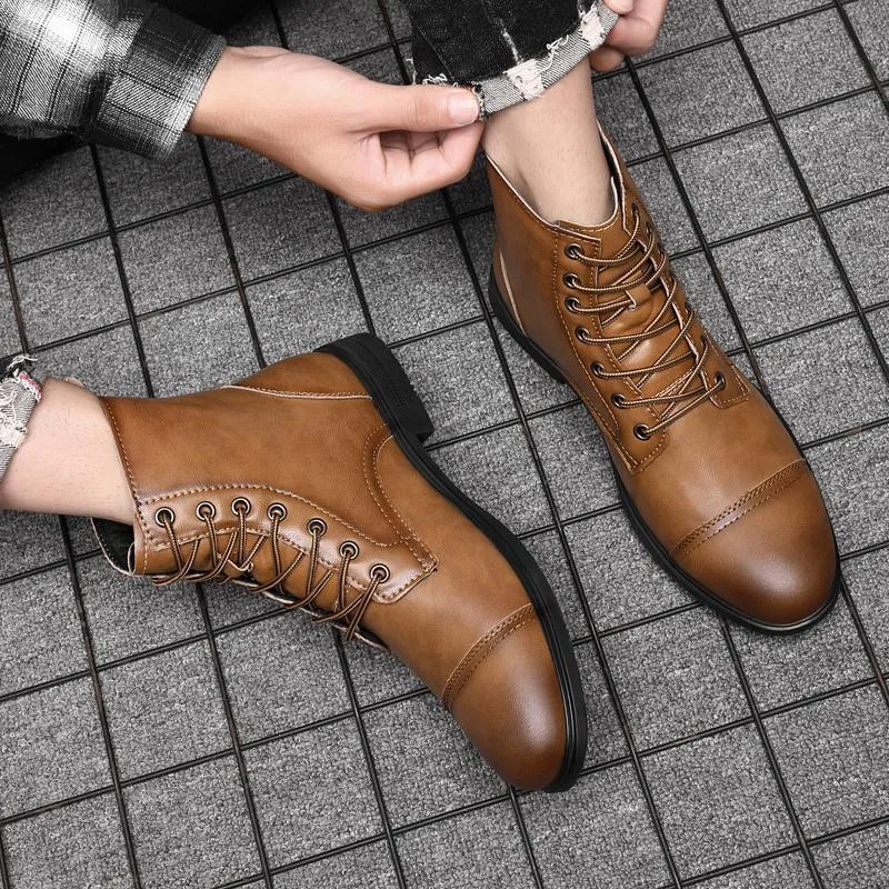 Adam | Classic Genuine Leather Boots for Men