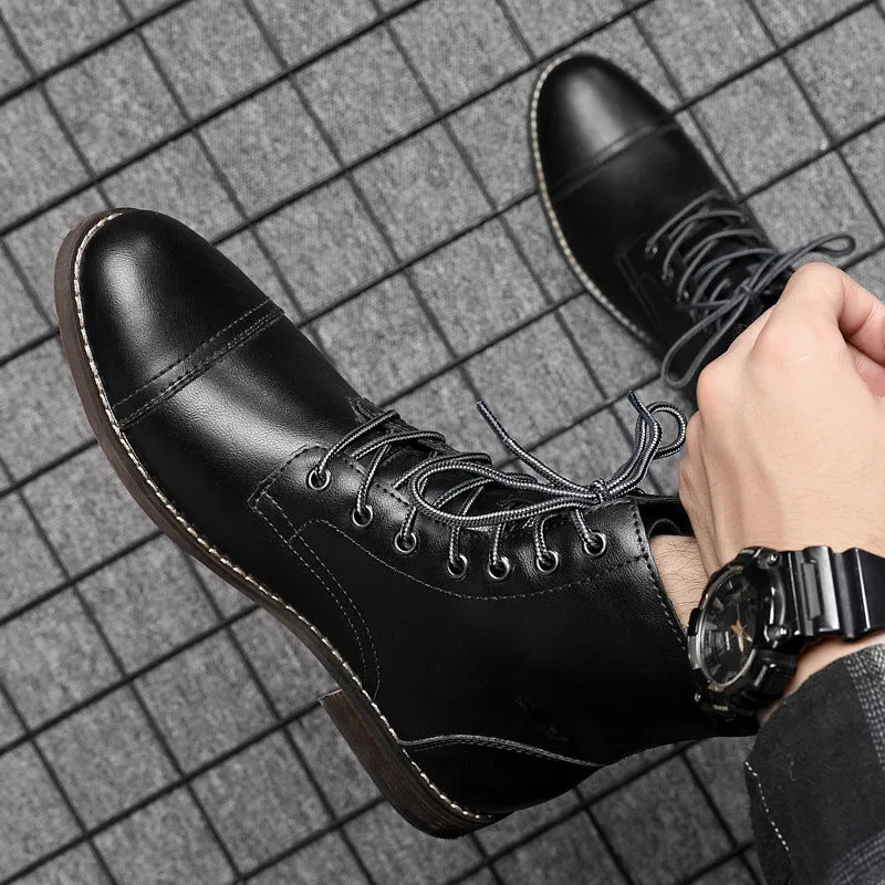 Adam | Classic Genuine Leather Boots for Men