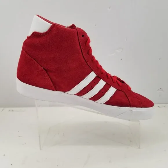 Adidas Original Basket Profile Sneakers Red/White Men's Size 13