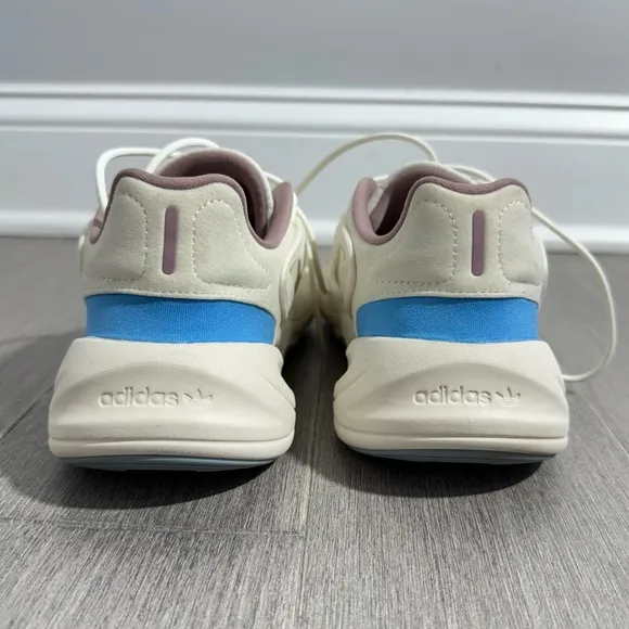 Adidas Originals Ozelia Sneakers in Off White Aluminium Magic Grey Men’s Size 5