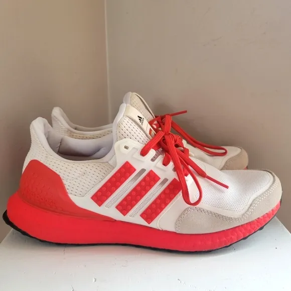 Adidas x LEGO Ultraboost DNA Color Pack Red And White Size 7