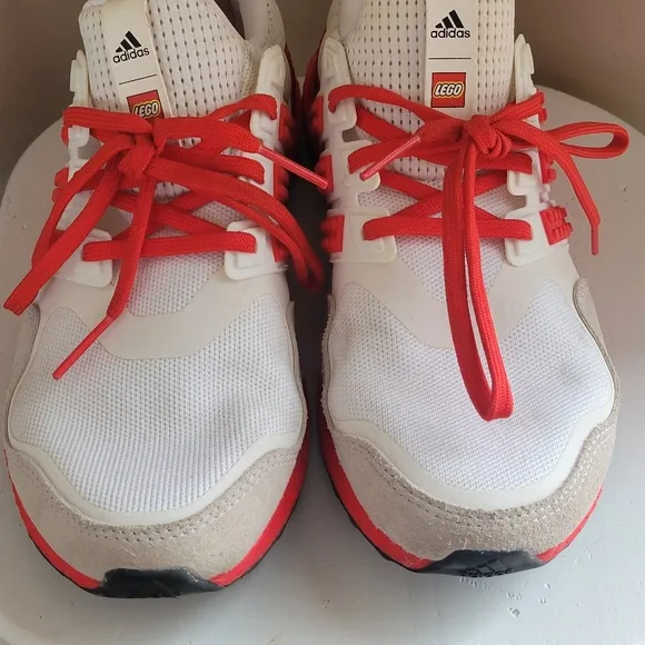 Adidas x LEGO Ultraboost DNA Color Pack Red And White Size 7