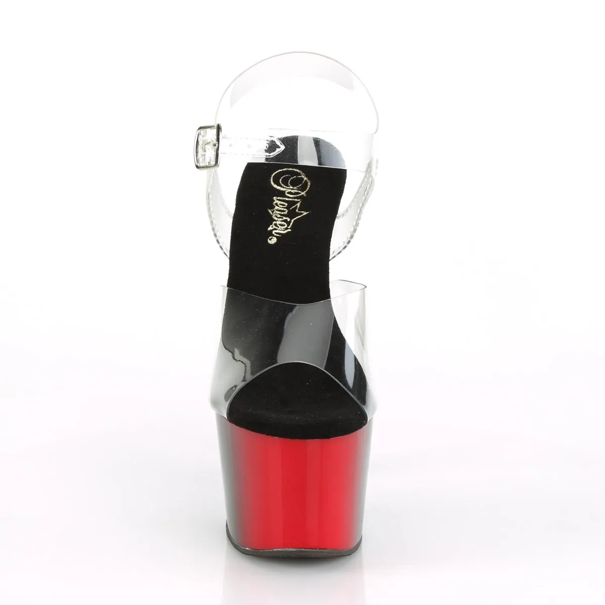 ADORE-708BR  Clear/Red-Black
