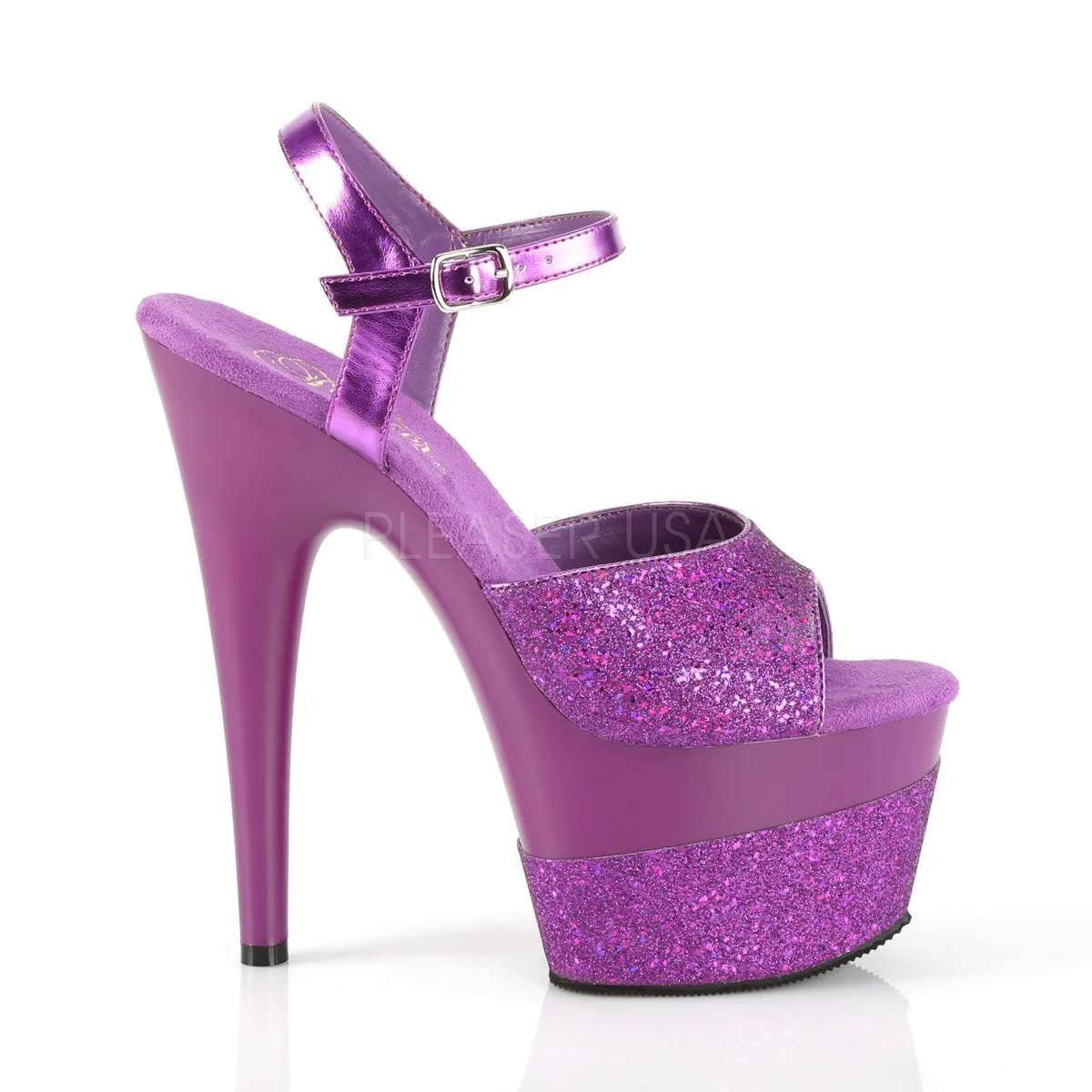 ADORE-709-2G  Purple Multi Glitter/Purple Multi Glitter