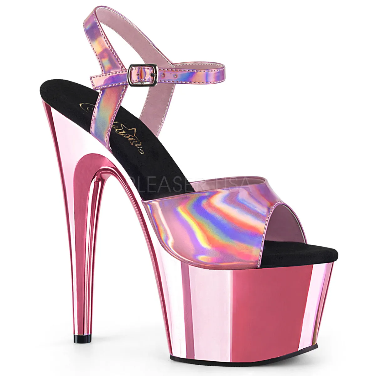 ADORE-709HGCH  Baby Pink Hologram/Baby Pink Chrome