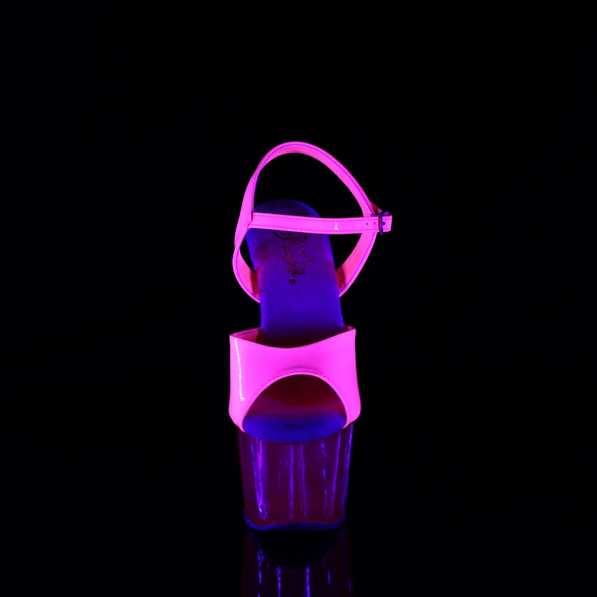 ADORE-709UVT  Neon H Pink Patent/H Pink Tinted