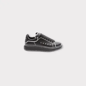 alexander mcqueen black white outline