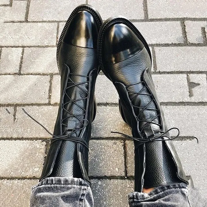 ALTHEA™ - Lace-Up Ankle Boots