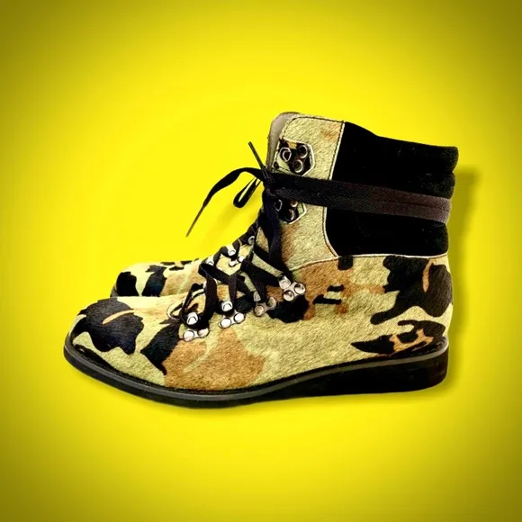 Android Homme Men’s CAMO Print Hide Boots