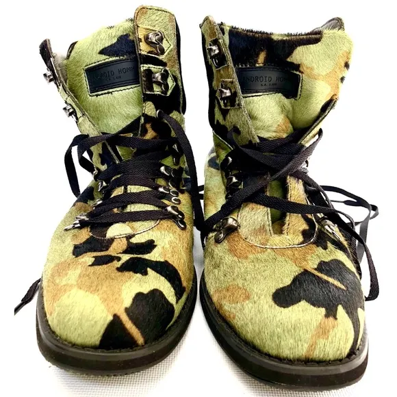 Android Homme Men’s CAMO Print Hide Boots
