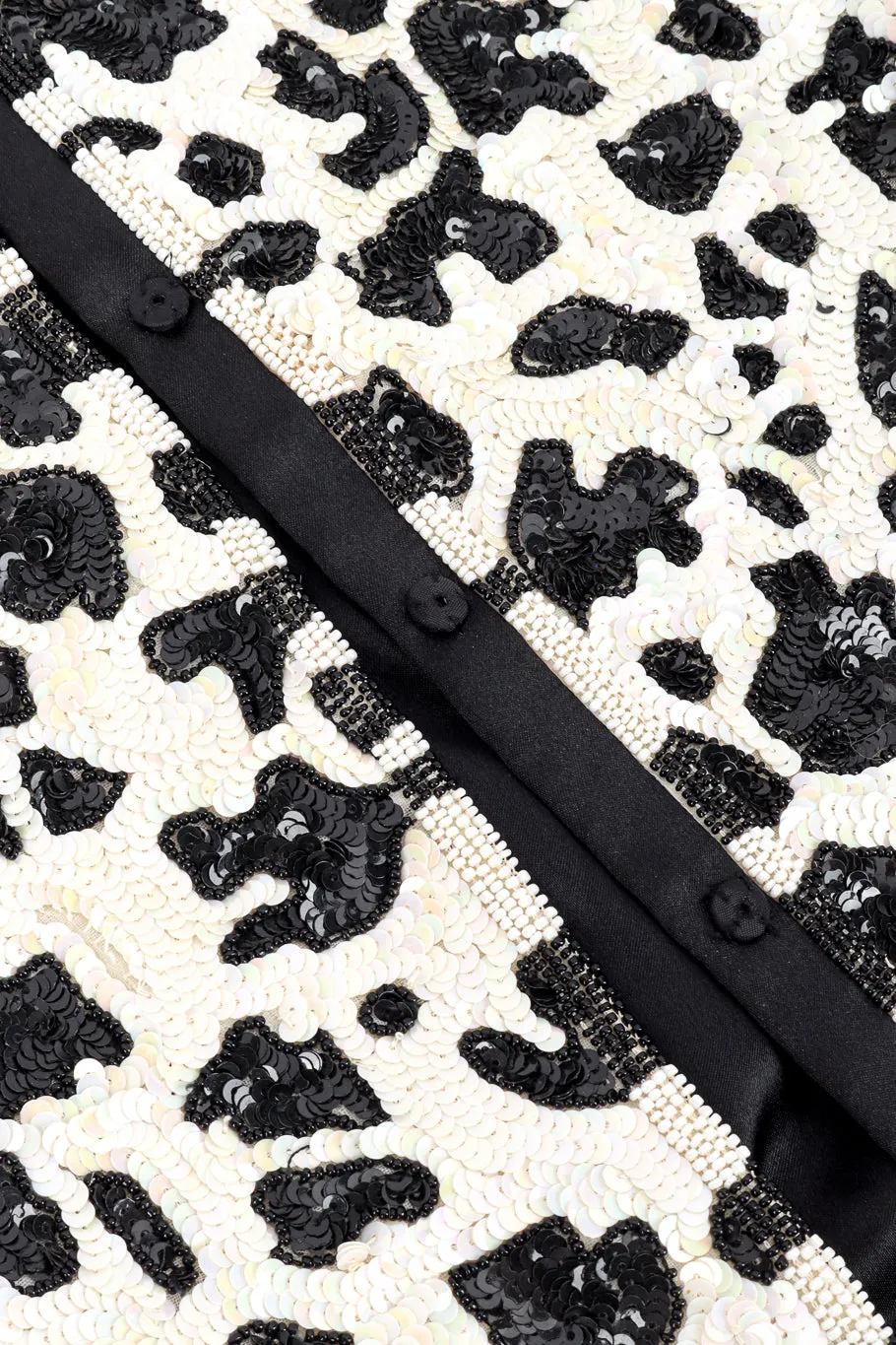 Animal Print Sequin Jacket