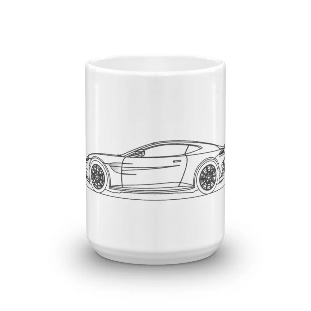 Aston Martin Vantage II Silhouette Mug