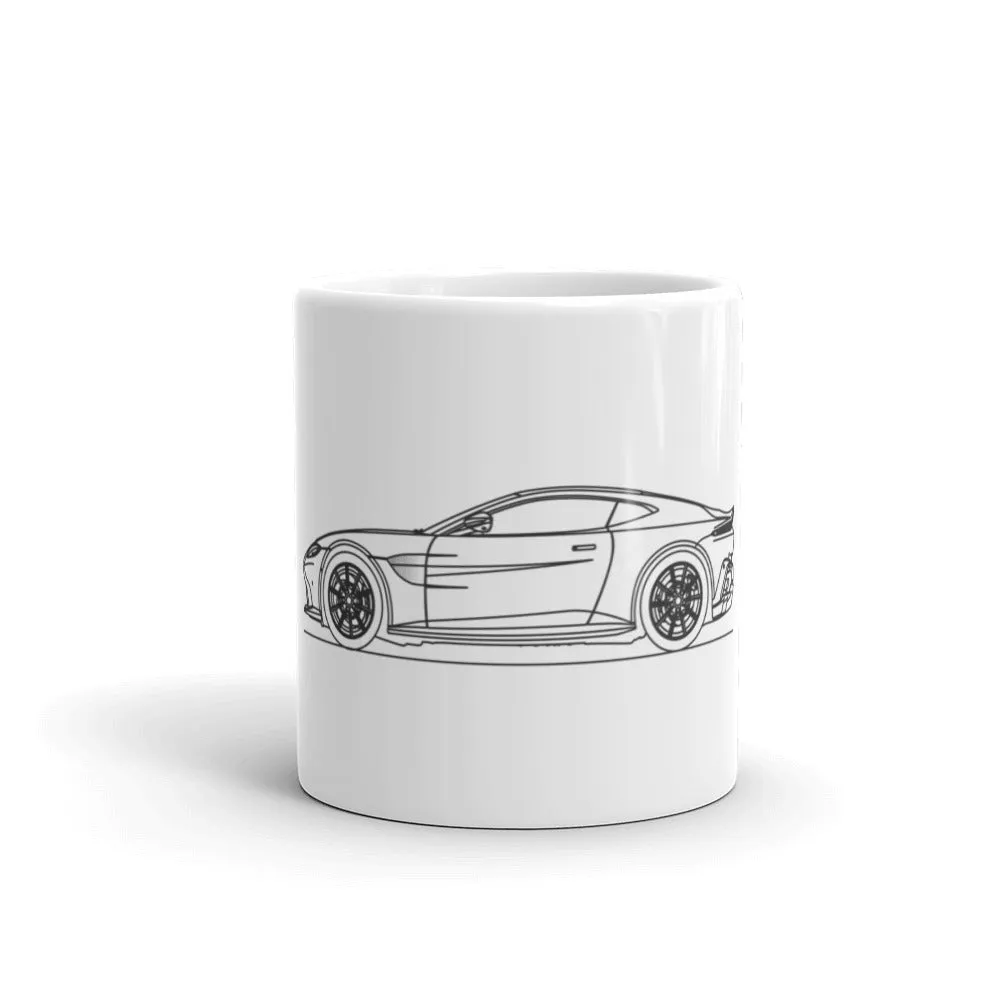 Aston Martin Vantage II Silhouette Mug