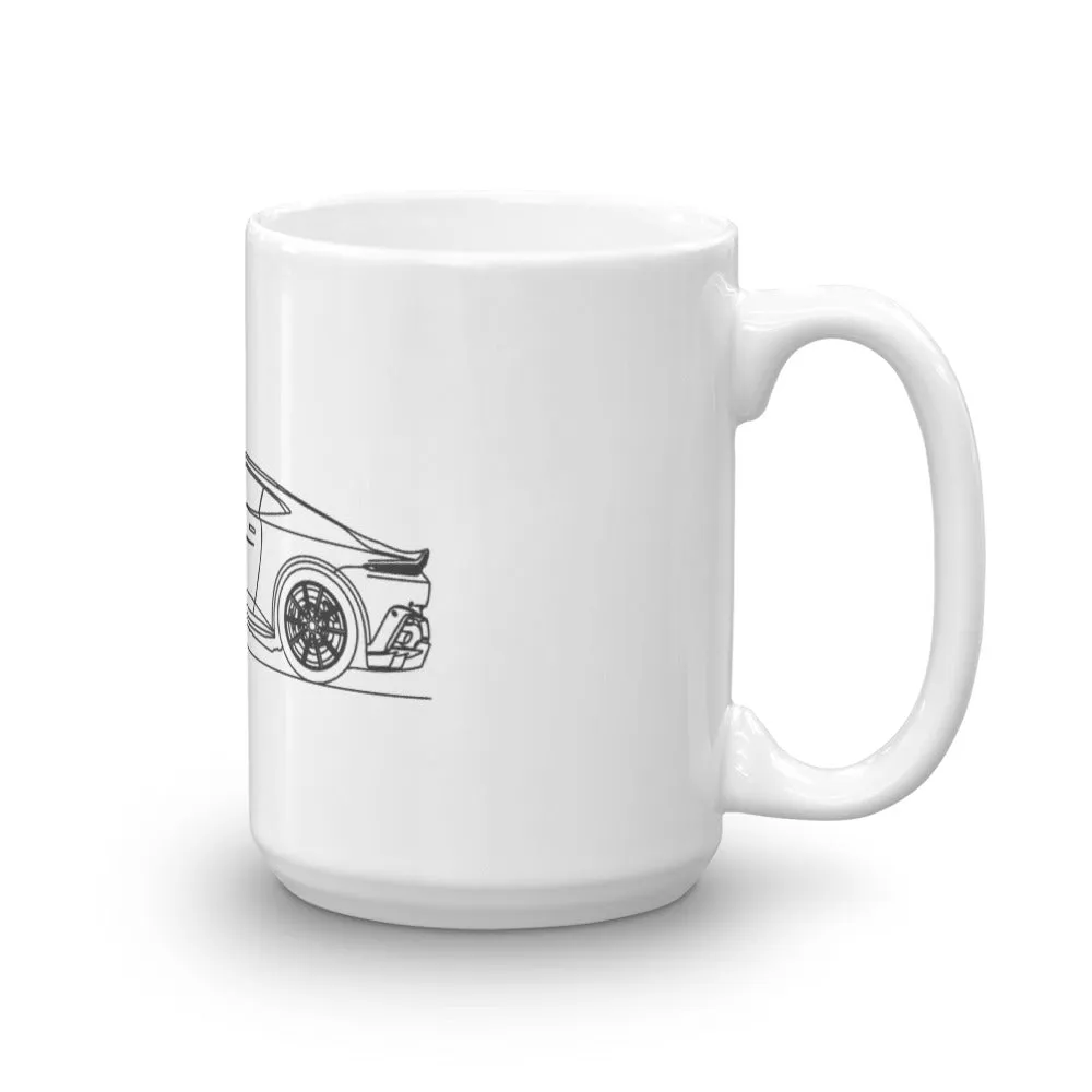 Aston Martin Vantage II Silhouette Mug