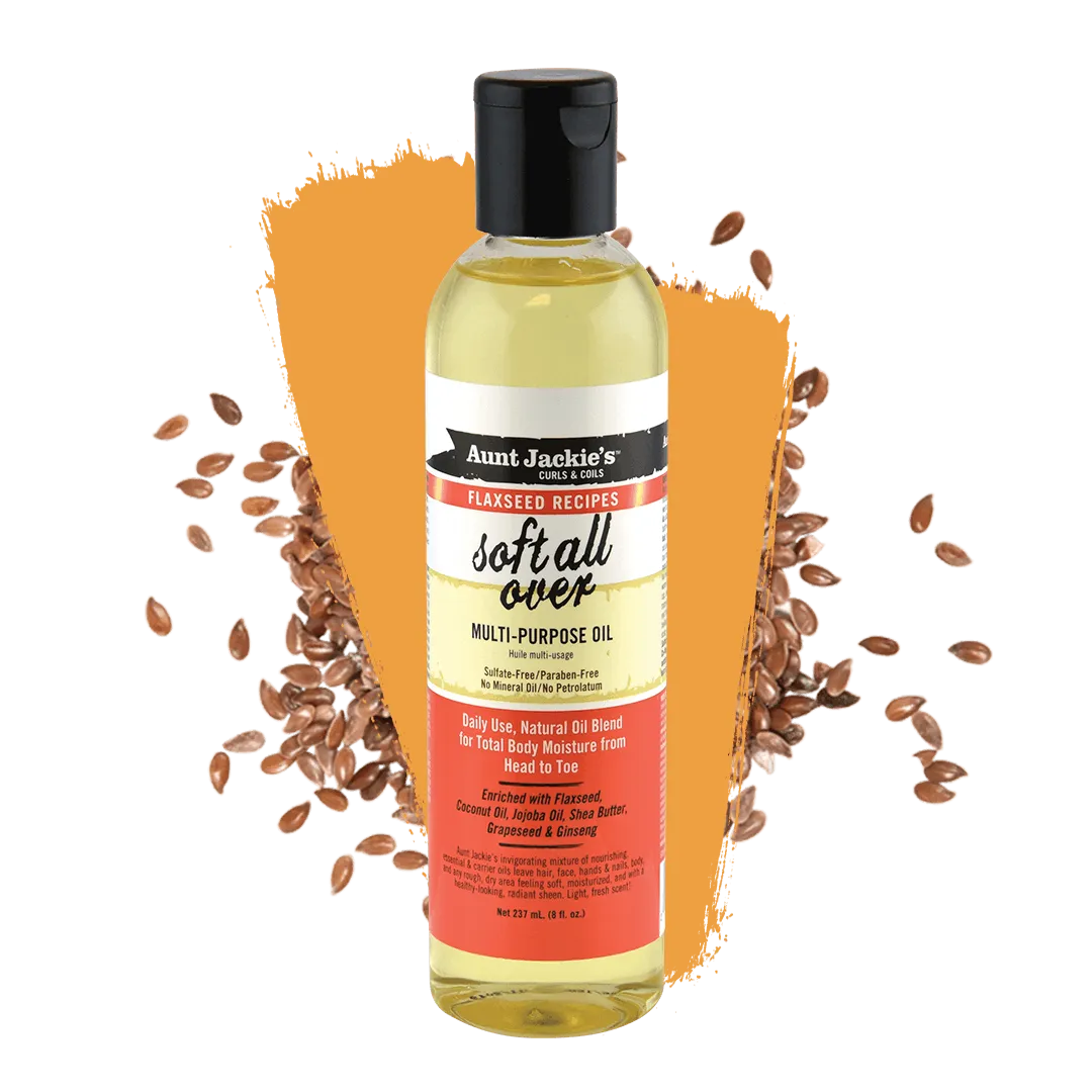 Aunt Jackie Flaxseed Soft All Over - Multi-purpose Oil