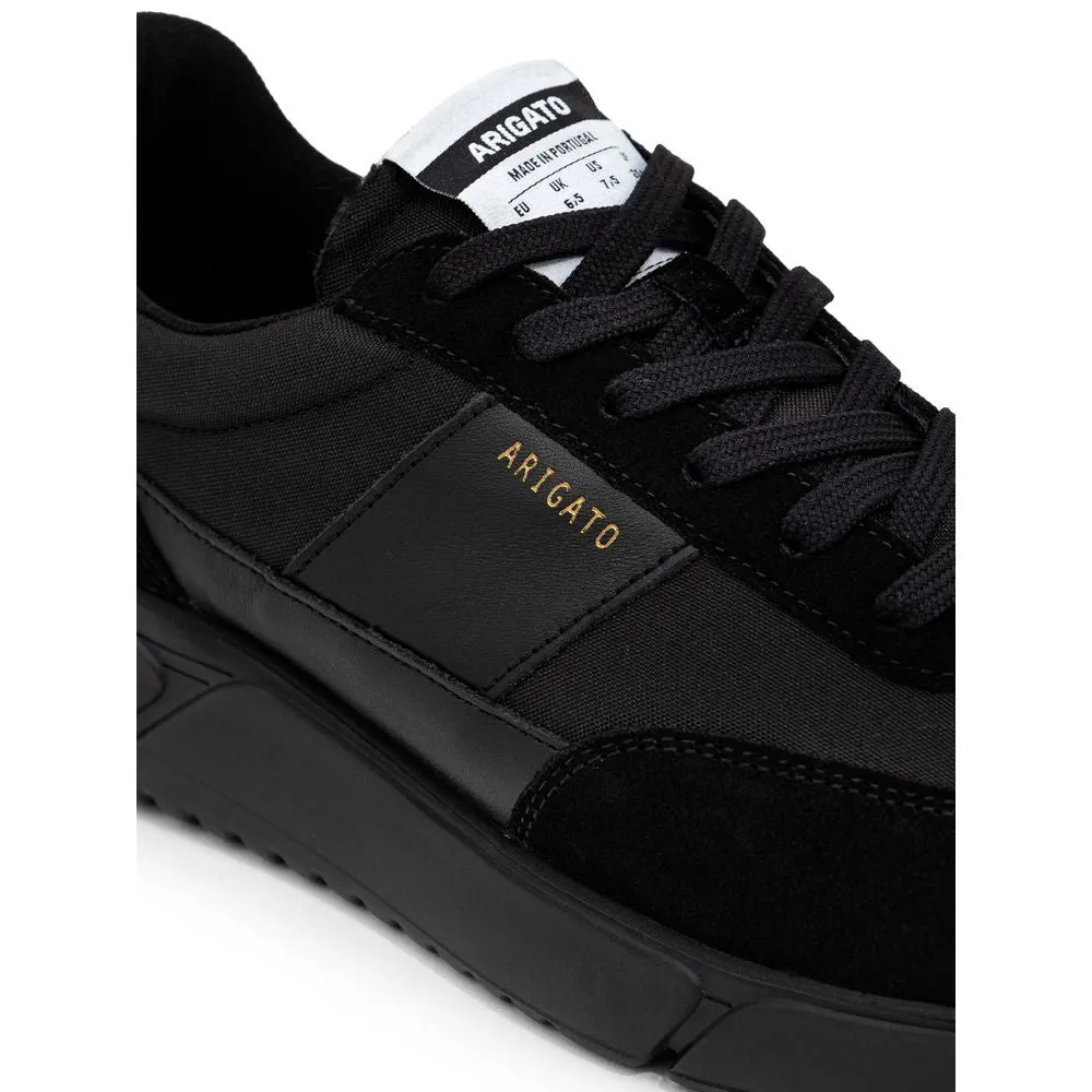 Axel Arigato Black Fabric And Leather Sneaker