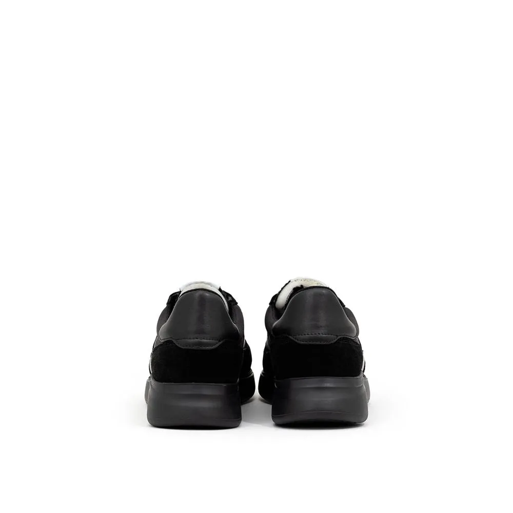 Axel Arigato Black Fabric And Leather Sneaker