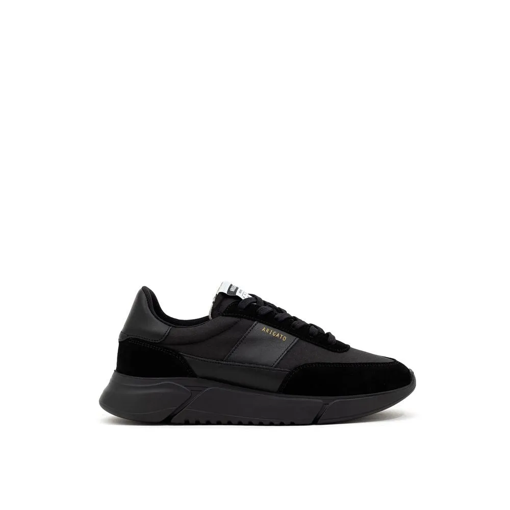 Axel Arigato Black Fabric And Leather Sneaker
