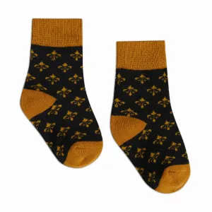Baby Fleur De Lis Socks