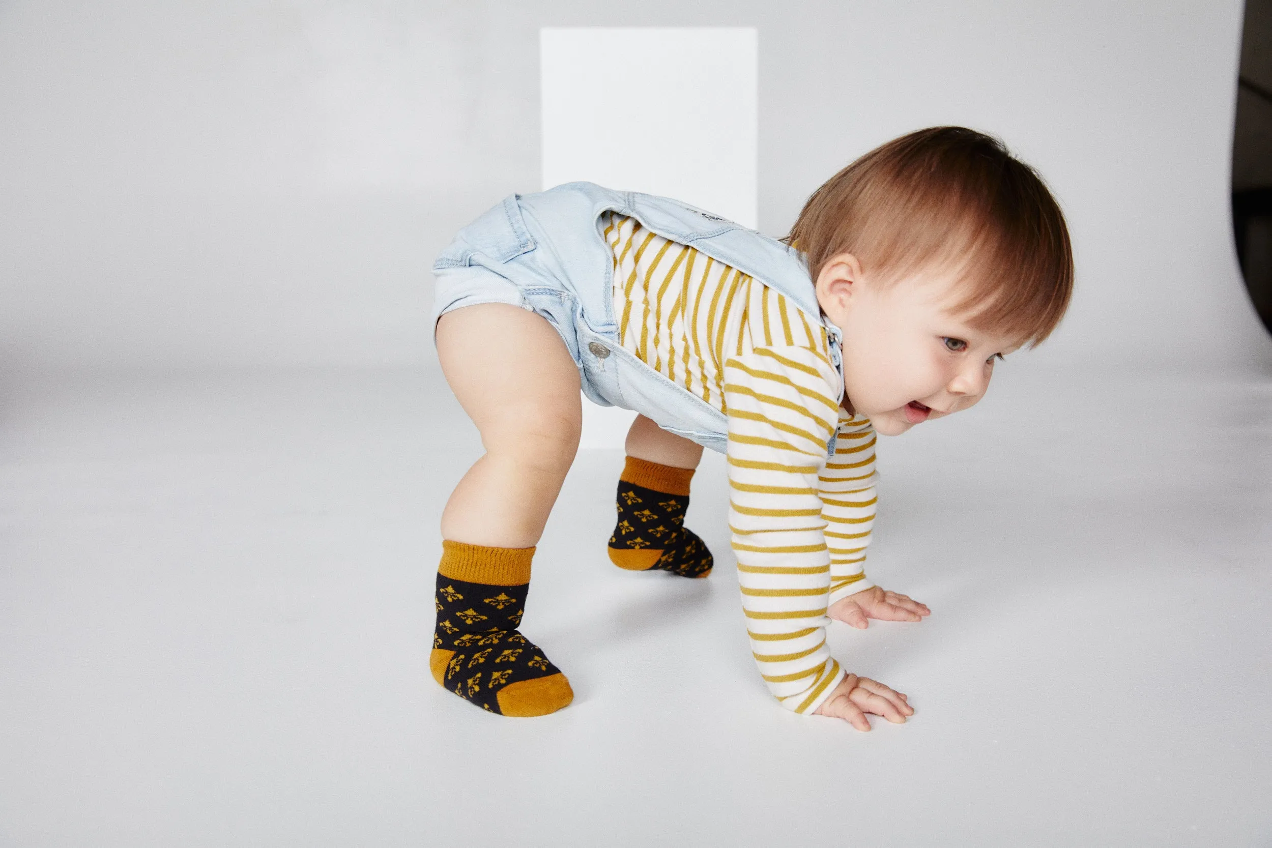 Baby Fleur De Lis Socks