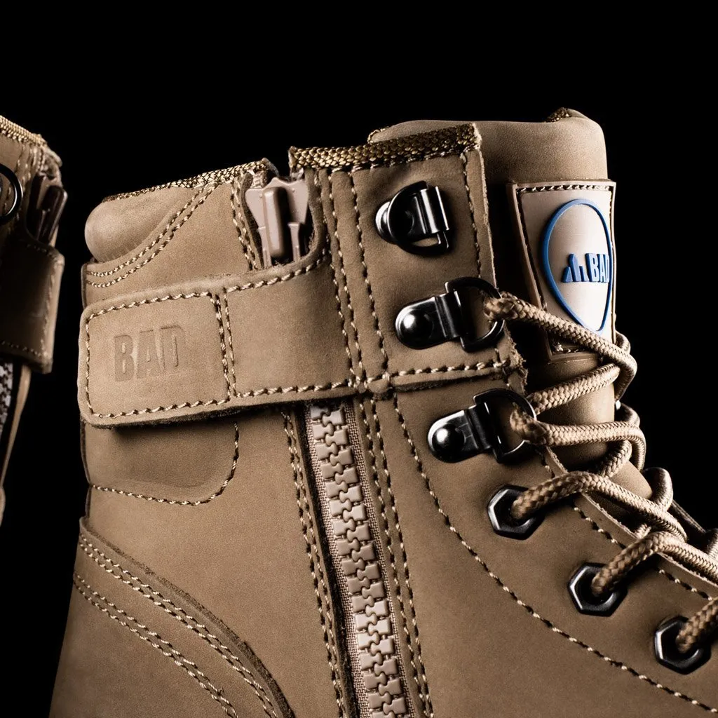 BAD STORM™ ZIP SIDE SAFETY WORK BOOTS