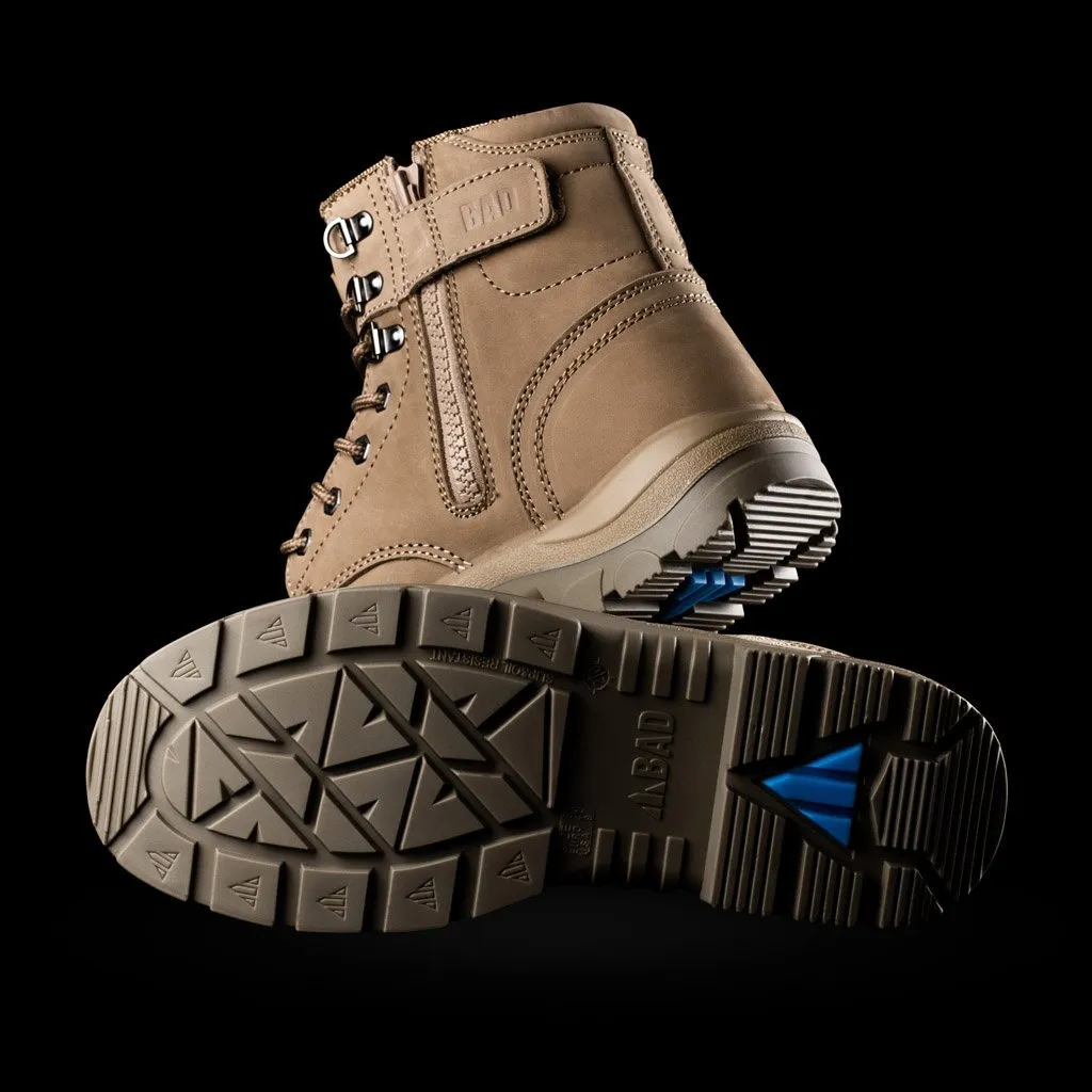 BAD STORM™ ZIP SIDE SAFETY WORK BOOTS
