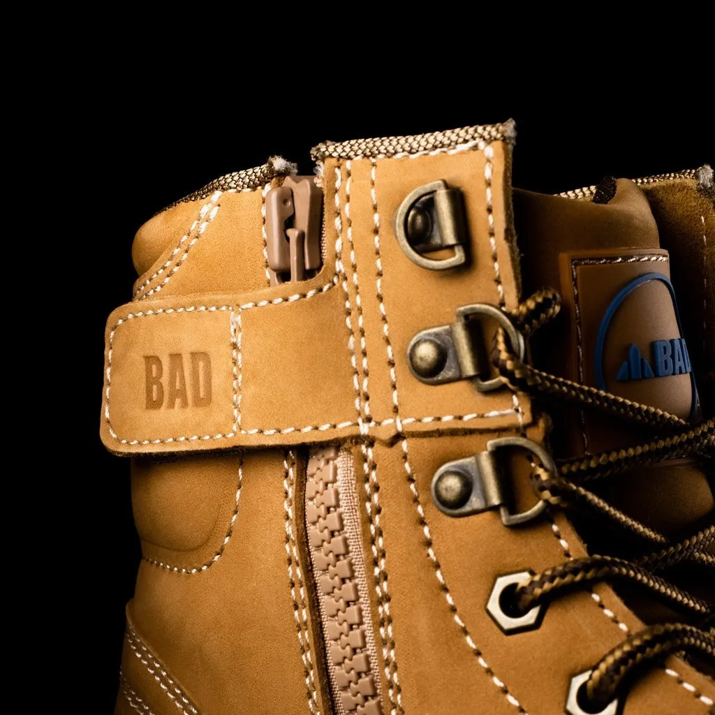 BAD STORM™ ZIP SIDE SAFETY WORK BOOTS