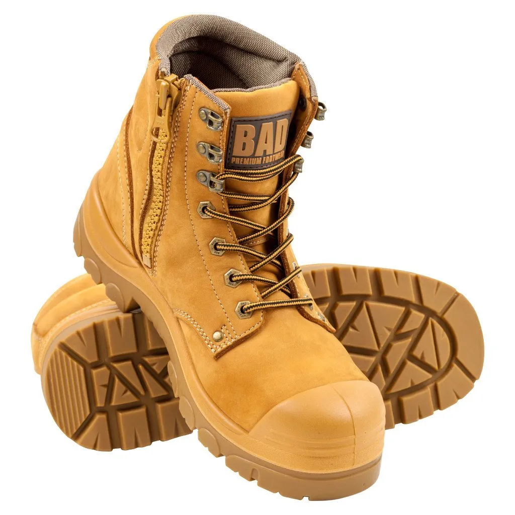 BAD STORM™ ZIP SIDE SAFETY WORK BOOTS