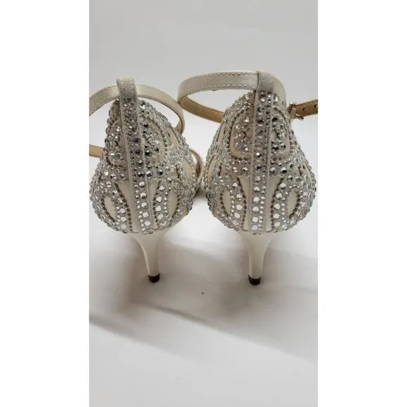 Badgley MischkaGillian Peep-Toe d'Orsay Pumps Size 7