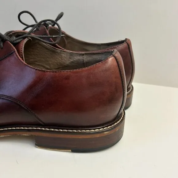 Banana Republic Shoes 12 Burgundy Digby Brogue Wingtip Oxford Dress Classic