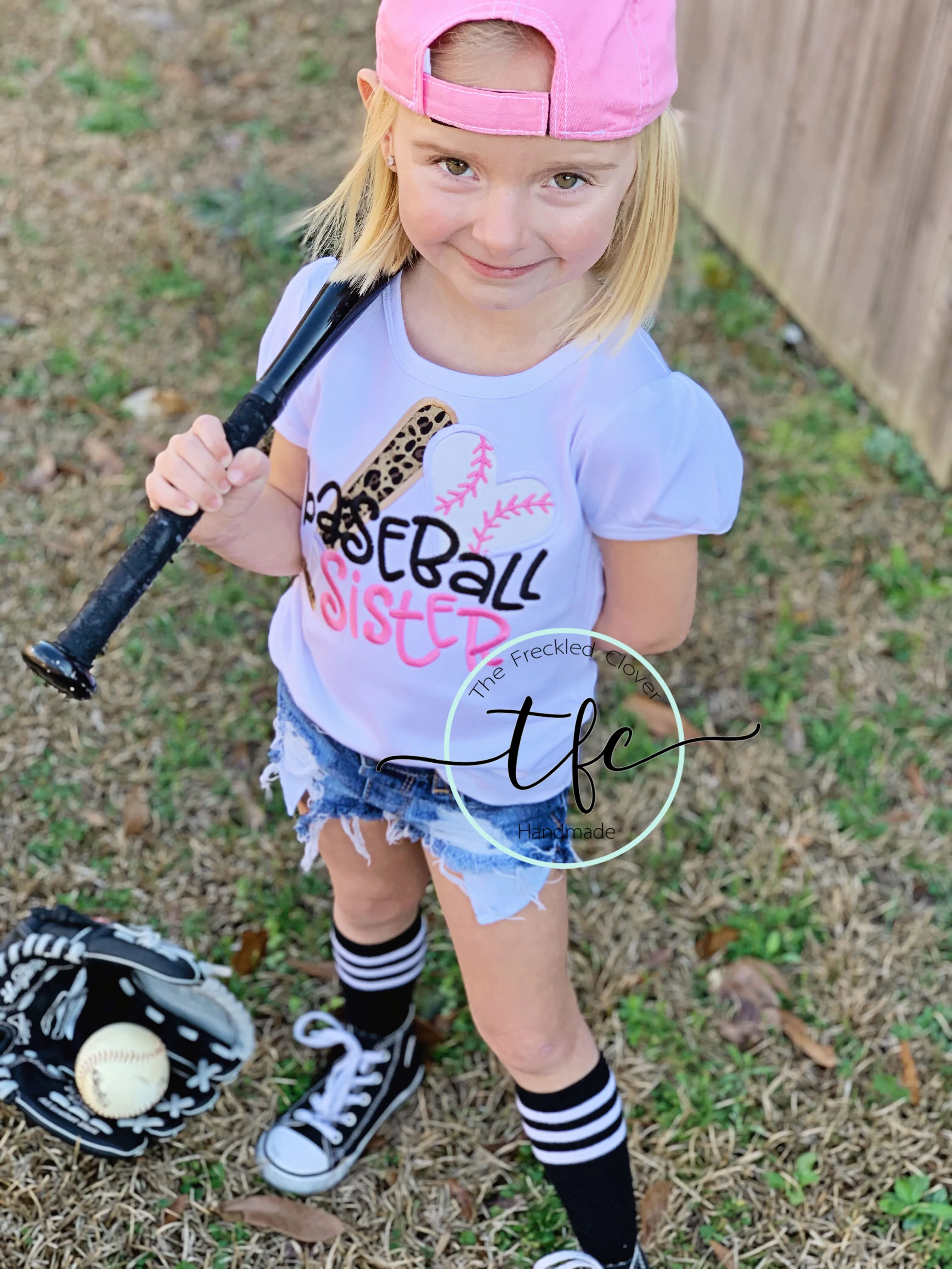 {Baseball Sister} Applique