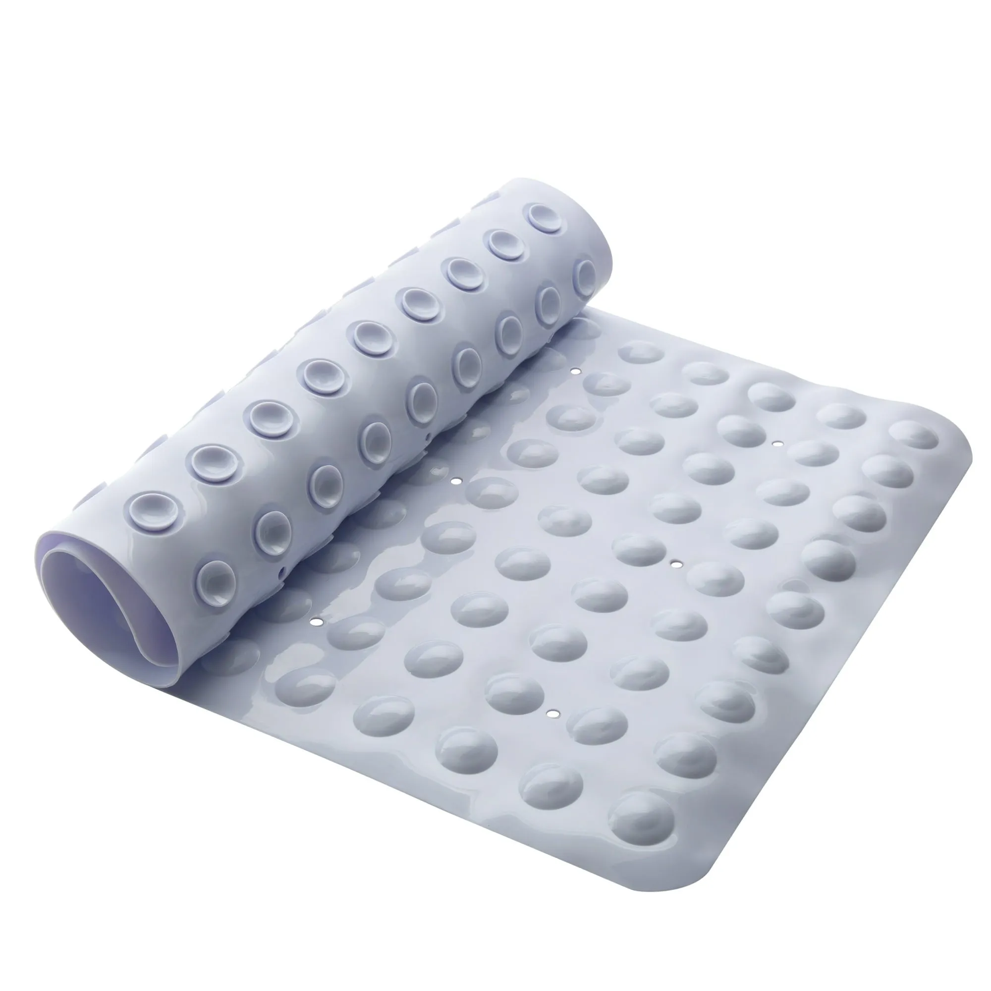 Bath Bliss Sanitized Non-Slip Bathmat in White