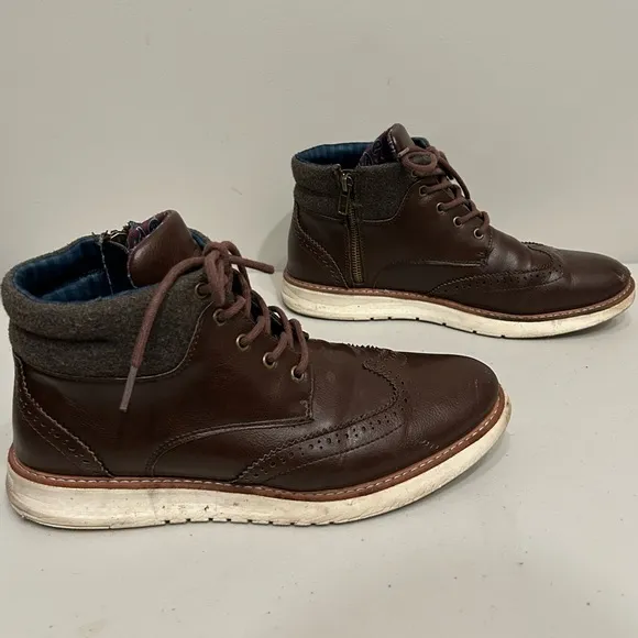 Ben Sherman® Nu Casual Wing Tip Boots