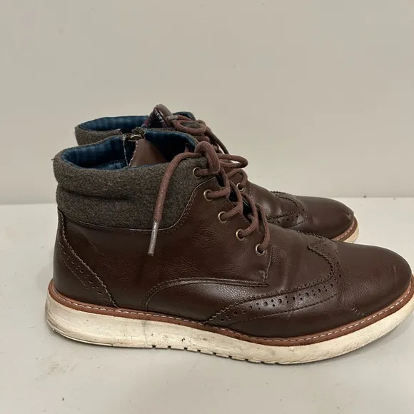 Ben Sherman® Nu Casual Wing Tip Boots