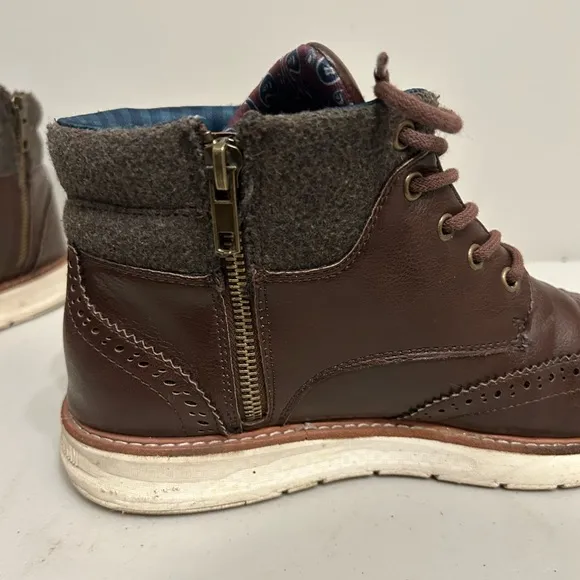 Ben Sherman® Nu Casual Wing Tip Boots
