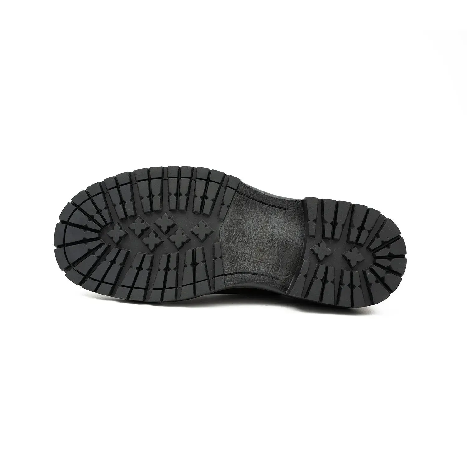 Big Cap Toe Derby shoes Coffee