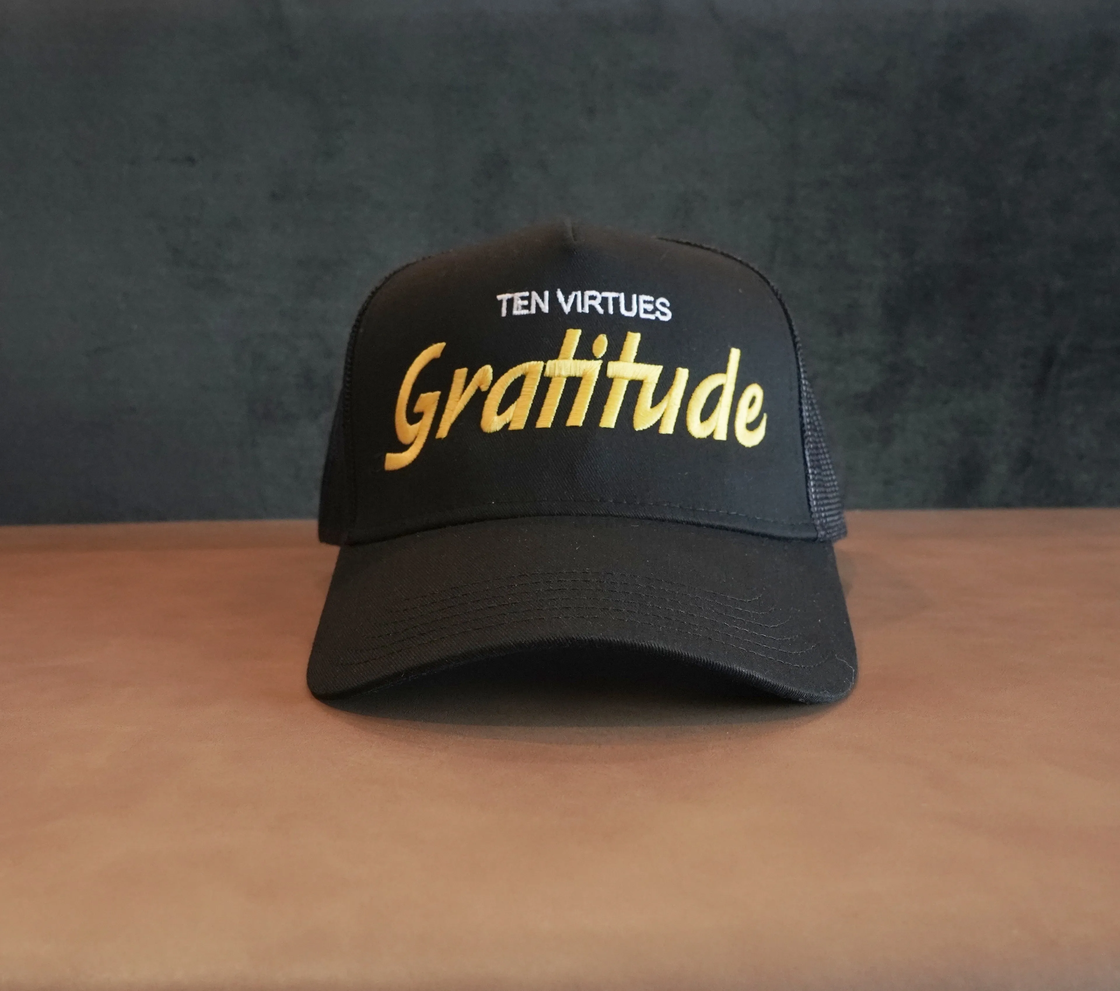 Black Gratitude Cap