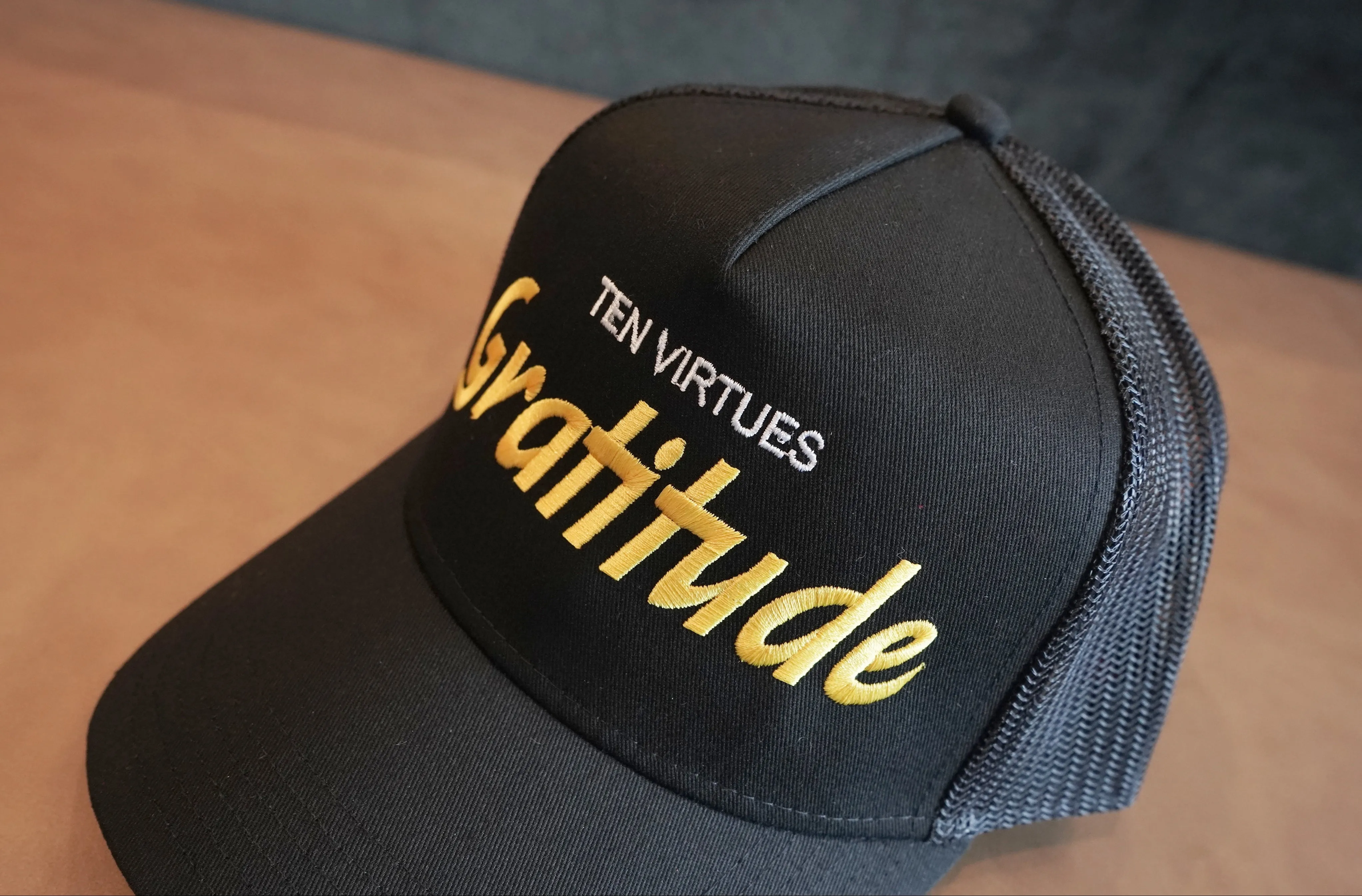 Black Gratitude Cap