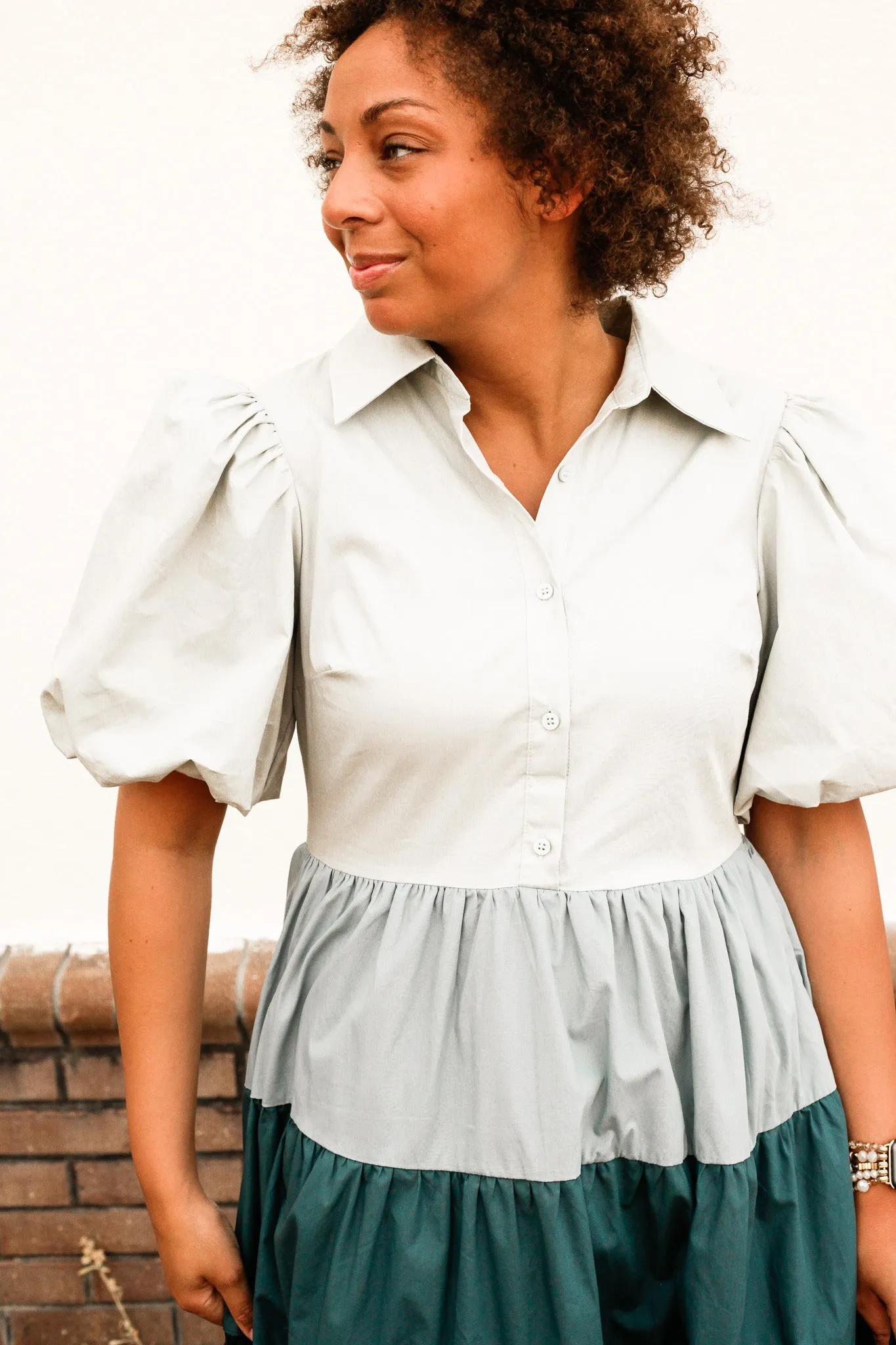 Blues Colorblock Dress